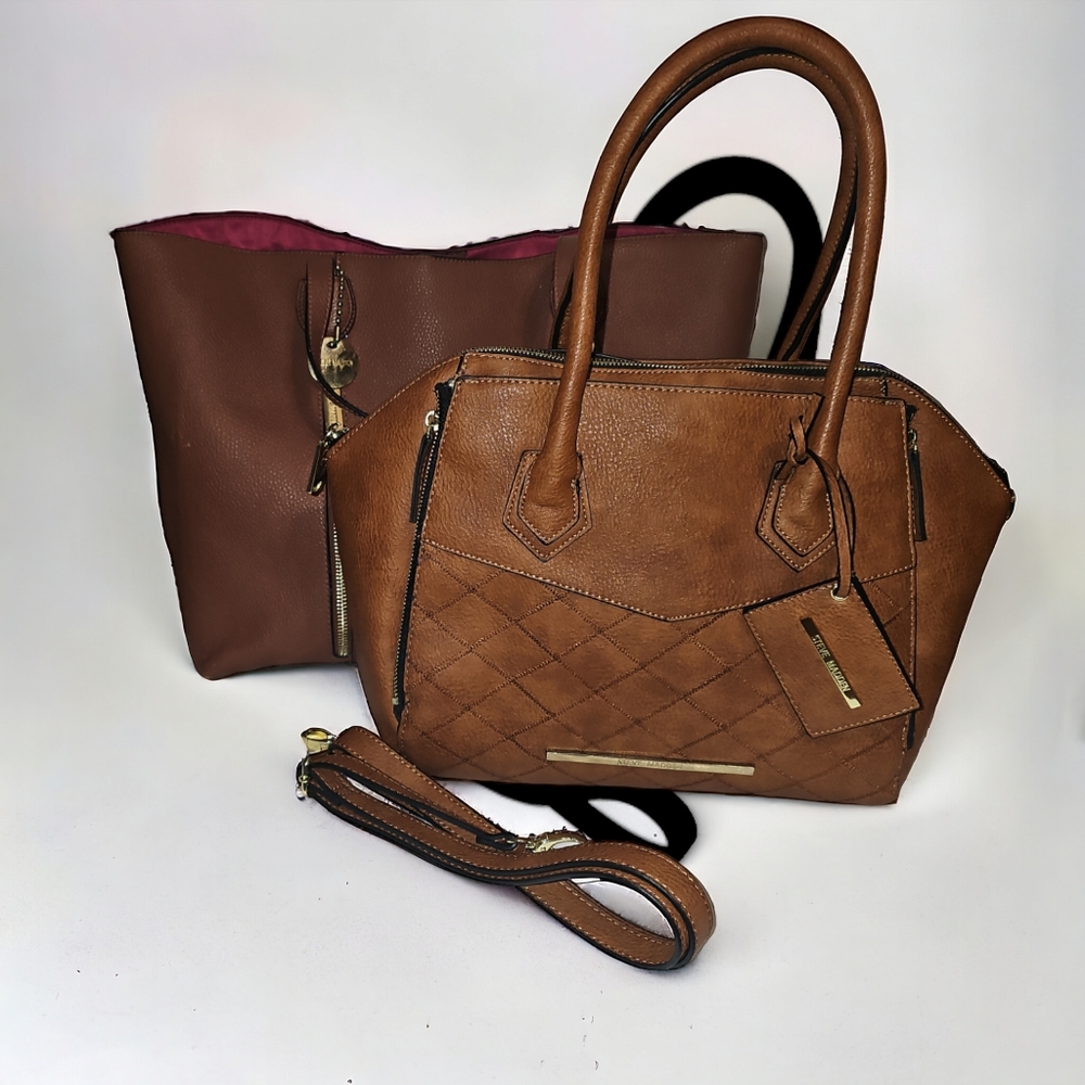 2 Womens Handbags By Steve Madden